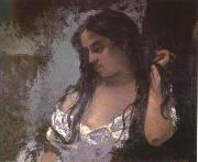 Gustave Courbet Contemplate oil painting